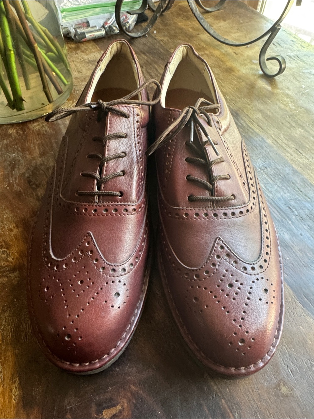 Vintage Cabela's Premium Heritage Line Wingtip Brogue Dress Shoes